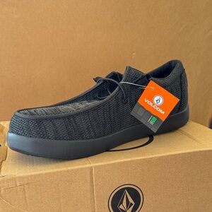 Volcom Men's Black Mesh Sneakers